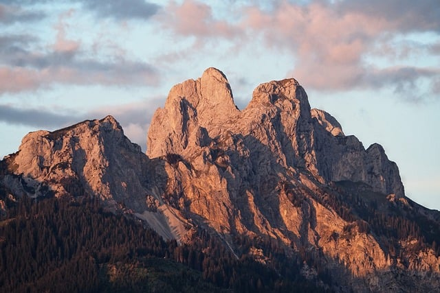 Montagne aux trois sommets 