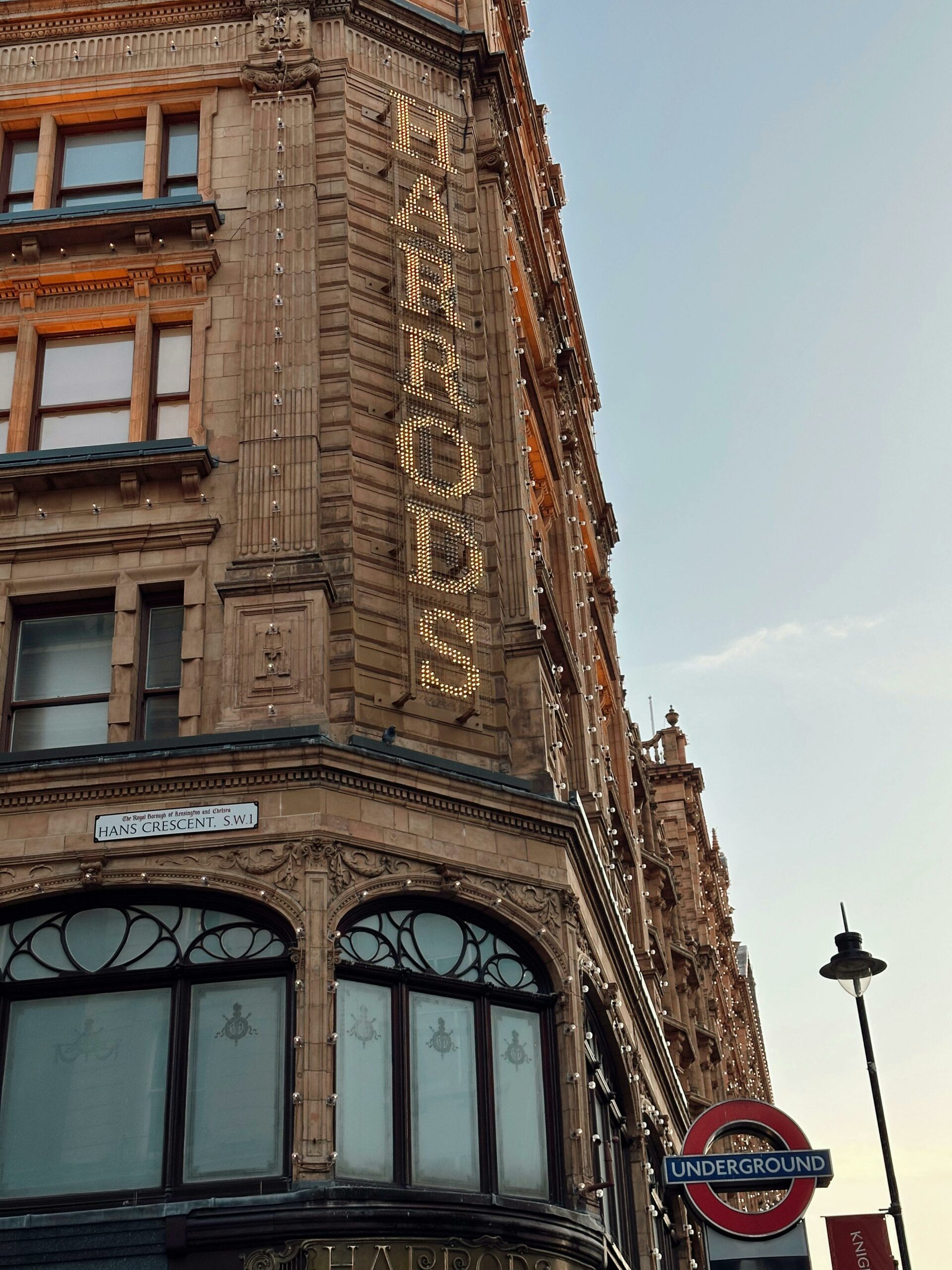 Magasin harrod's brompton road 