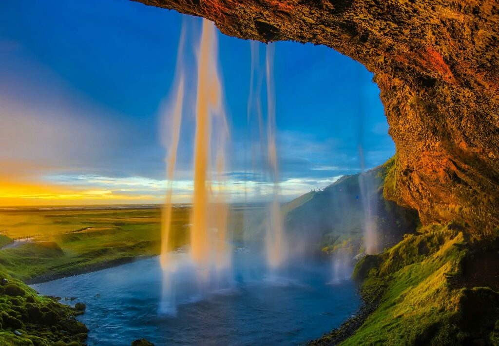 Voyage Islande cascade