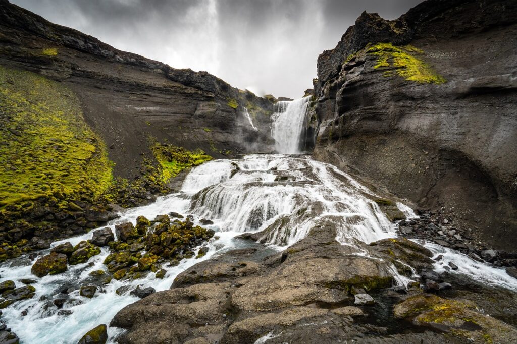 waterfall islande